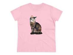 Cats of Greece 'Teris from Tinos' Women's Midweight Cotton Tee