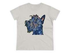 Scottish Terrier 'Scotty' Women's Midweight Cotton Tee