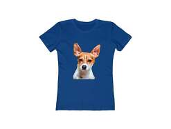 Rat Terrier Women's Slim Fit Ringspun Cotton T-Shirt