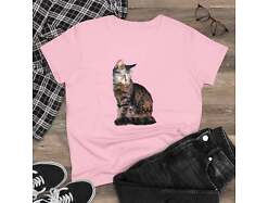 Cats of Greece 'Teris from Tinos' Women's Midweight Cotton Tee