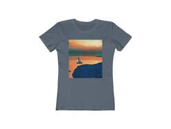 Kastro Sunset (Sifnos, Greece) - Women's Slim Fit Ringspun Cotton T-Sh