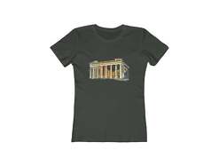 Parthenon - Ancient Greece - Women's Slim Fit Ringspun Cotton T-Shirt