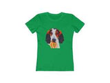 Treeing Walker Coonhound - Women's Slim Fit Ringspun Cotton T-Shirt