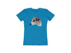 Parson Jack Russell Terrier - Women's Slim Fit Ringspun Cotton T-Shirt