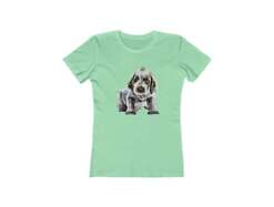 Spinone Italiano - Women's Slim Fit Ringspun Cotton T-Shirt