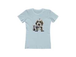 Spinone Italiano - Women's Slim Fit Ringspun Cotton T-Shirt