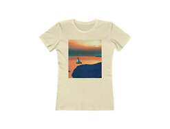 Kastro Sunset (Sifnos, Greece) - Women's Slim Fit Ringspun Cotton T-Sh