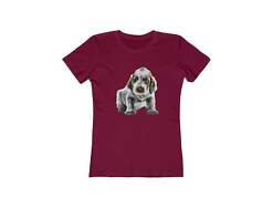 Spinone Italiano - Women's Slim Fit Ringspun Cotton T-Shirt