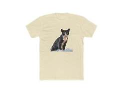 Cat from Hydra - Men's FItted Cotton Crew Tee
