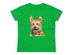 Portuguese Podengo Women's Midweight Cotton Tee