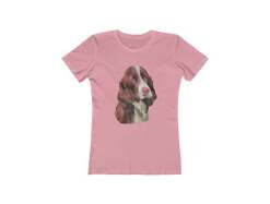 English Springer Spaniel - Women's Slim Fit Ringspun Cotton T-Shirt