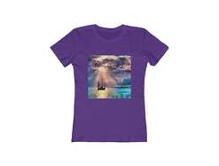 Greek Islands 'Aegean Enchantment' - Women's Slim Fit Ringspun Cotton