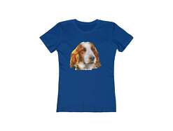 Irish Red & White Setter - Women's Slim Fit Ringspun Cotton T-Shirt