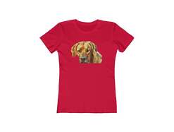 Rhodesian Ridgeback 'Zulu' - Women's Slim Fit Ringspun Cotton T-Shirt
