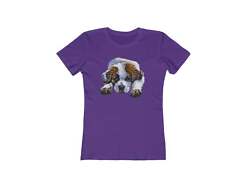 St. Bernard 'Sontuc' - Women's Slim Fit Ringspun Cotton T-Shirt