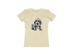 Spinone Italiano - Women's Slim Fit Ringspun Cotton T-Shirt
