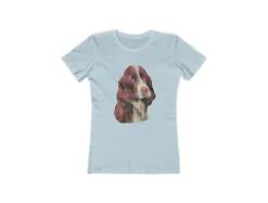 English Springer Spaniel - Women's Slim Fit Ringspun Cotton T-Shirt