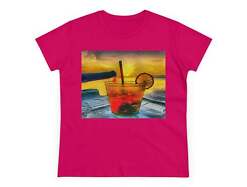 Sunset Cocktail Hour - Women's Midweight Cotton Tee