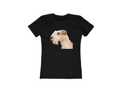 Lakeland Terrier Women's Slim Fit Ringspun Cotton T-Shirt