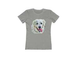 Great Pyrenees Women's Slim Fit Ringspun Cotton T-Shirt