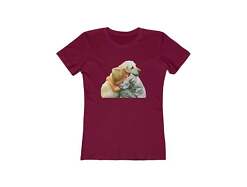 Yellow Labrador Retriever - Women's Slim Fit Ringspun Cotton T-Shirt