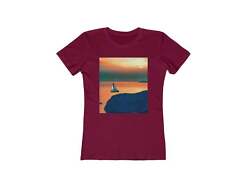 Kastro Sunset (Sifnos, Greece) - Women's Slim Fit Ringspun Cotton T-Sh