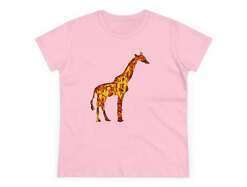 Giraffe 'Camile' Women's Midweight Cotton Tee