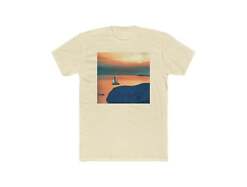 Kastro Sunset (Sifnos, Greece) Men's Fitted Cotton Crew Tee