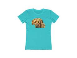 Rhodesian Ridgeback 'Zulu' - Women's Slim Fit Ringspun Cotton T-Shirt