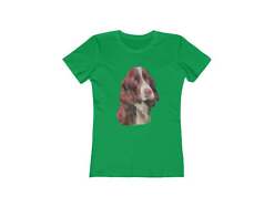 English Springer Spaniel - Women's Slim Fit Ringspun Cotton T-Shirt