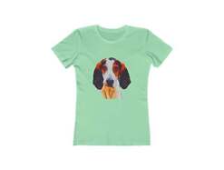 Treeing Walker Coonhound - Women's Slim Fit Ringspun Cotton T-Shirt