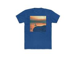 Kastro Sunset (Sifnos, Greece) Men's Fitted Cotton Crew Tee