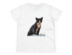 Cat 'Hydra Kitten' Women's Midweight Cotton Tee