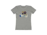 Parson Jack Russell Terrier - Women's Slim Fit Ringspun Cotton T-Shirt