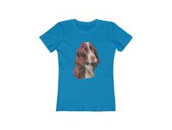 English Springer Spaniel - Women's Slim Fit Ringspun Cotton T-Shirt