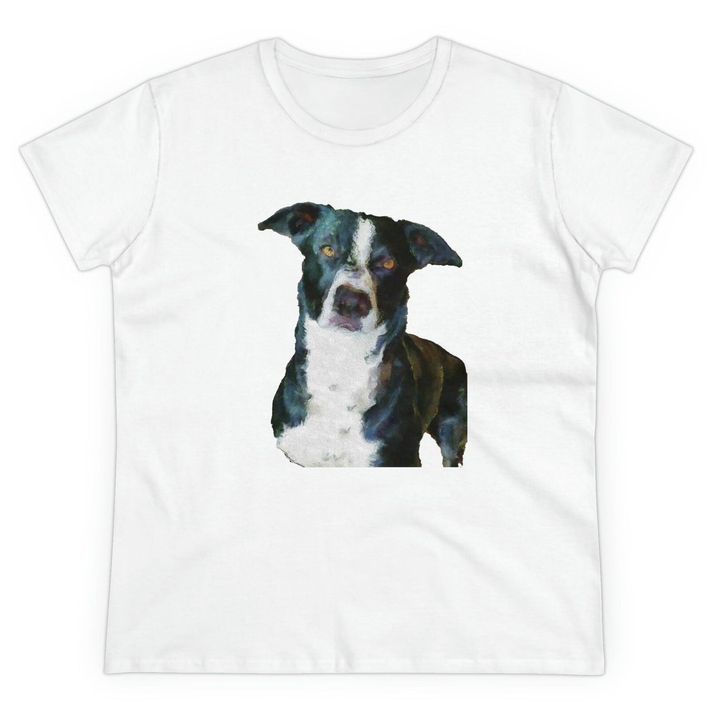 McNab Shepherd Women's Midweight Cotton Tee (Color: White)