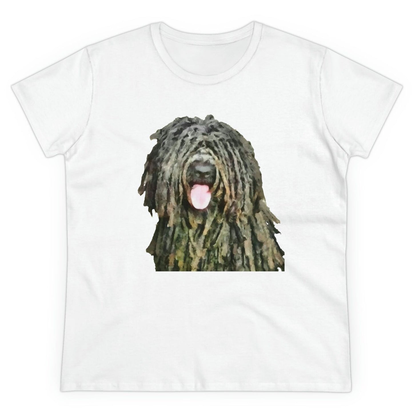 Puli 'Marlee' Women's Midweight Cotton Tee (Color: White)