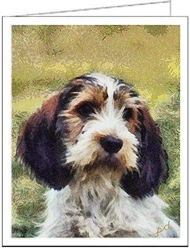 Geoffrey - Petit Basset Griffon Vendeen - Set of 6 Blank Notecards