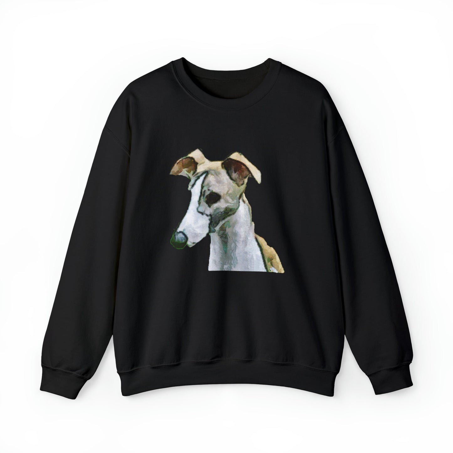 Whippet 'Simba; Unisex 50/50 Crewneck Sweatshirt