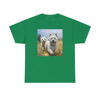 Cairn Terriers  -  Unisex Heavy Cotton Tee