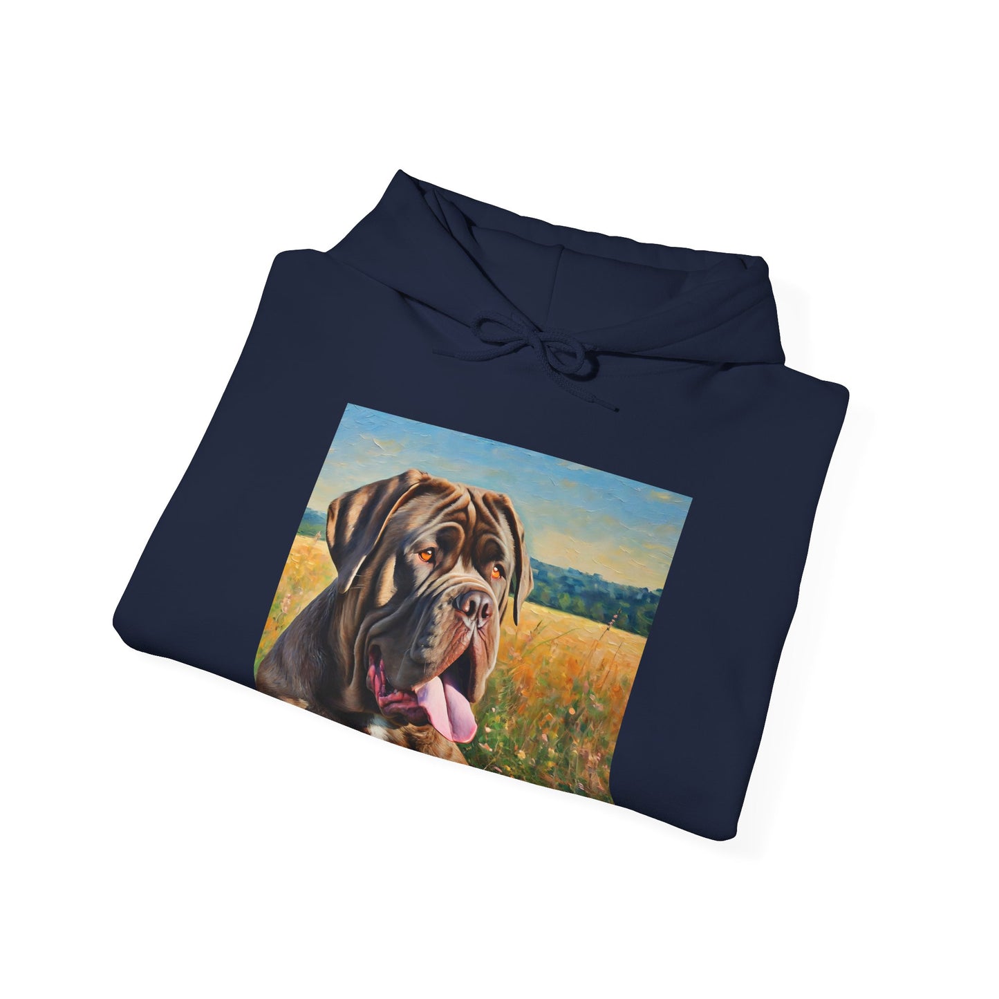 Neapolitan Mastiff 50/50 Hooded Sweatshirt