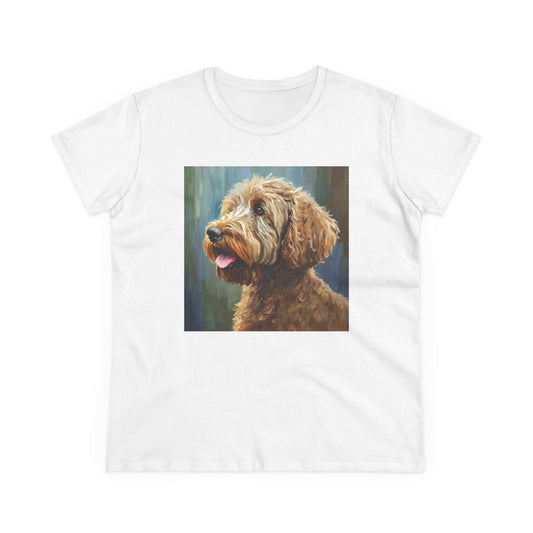 Labradoodle Women's Midweight Cotton Tee