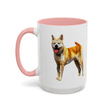 Akita - Ceramic Accent Coffee Mug - 2 Sizes