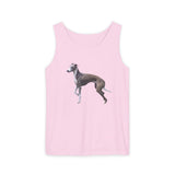 Greyhound Unisex Relaxed Fit Garment-Dyed Tank Top