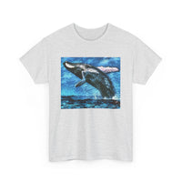 Humpback Whale Unisex Heavy Cotton Tee