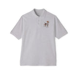 Wire  Fox Terrier Men's Piqué Polo Shirt