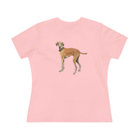 Sloughi - Arabian Greyhound - Women's Relaxed Fit Cotton Tee