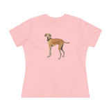 Sloughi - Arabian Greyhound - Women's Relaxed Fit Cotton Tee