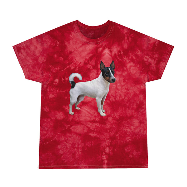 Japanese Terrier - Cool Unisex Tie-Dye Dog Tee