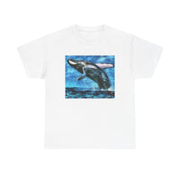 Humpback Whale Unisex Heavy Cotton Tee